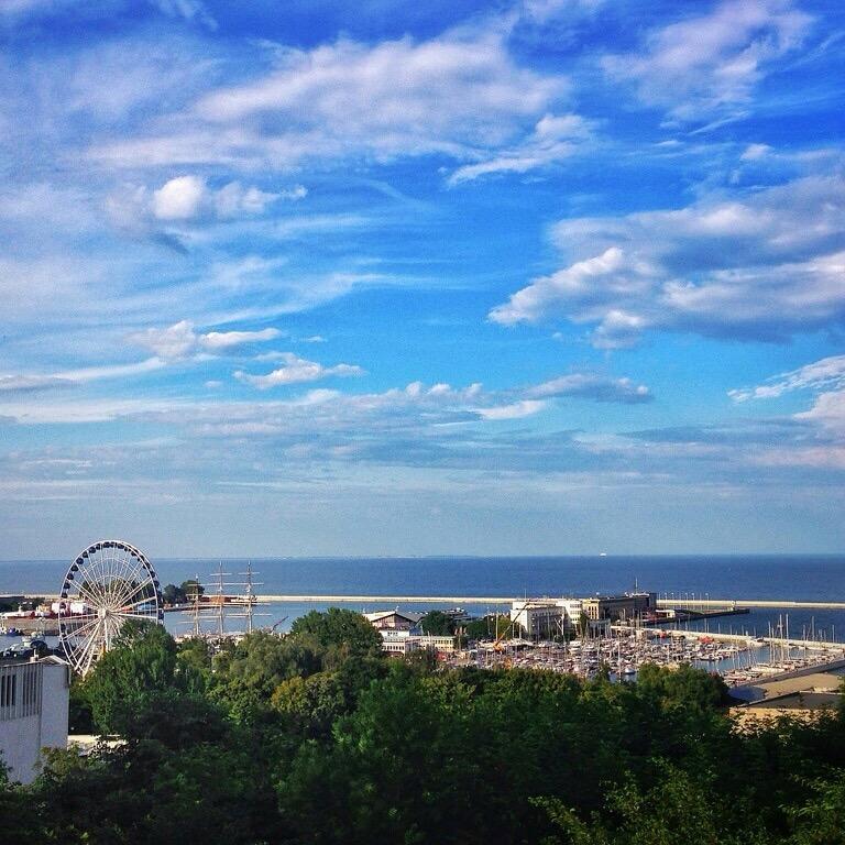 Apartament Horizon Z Widokiem Na Morze Gdynia Buitenkant foto