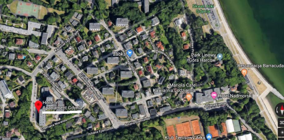 Apartament Horizon Z Widokiem Na Morze Gdynia Buitenkant foto